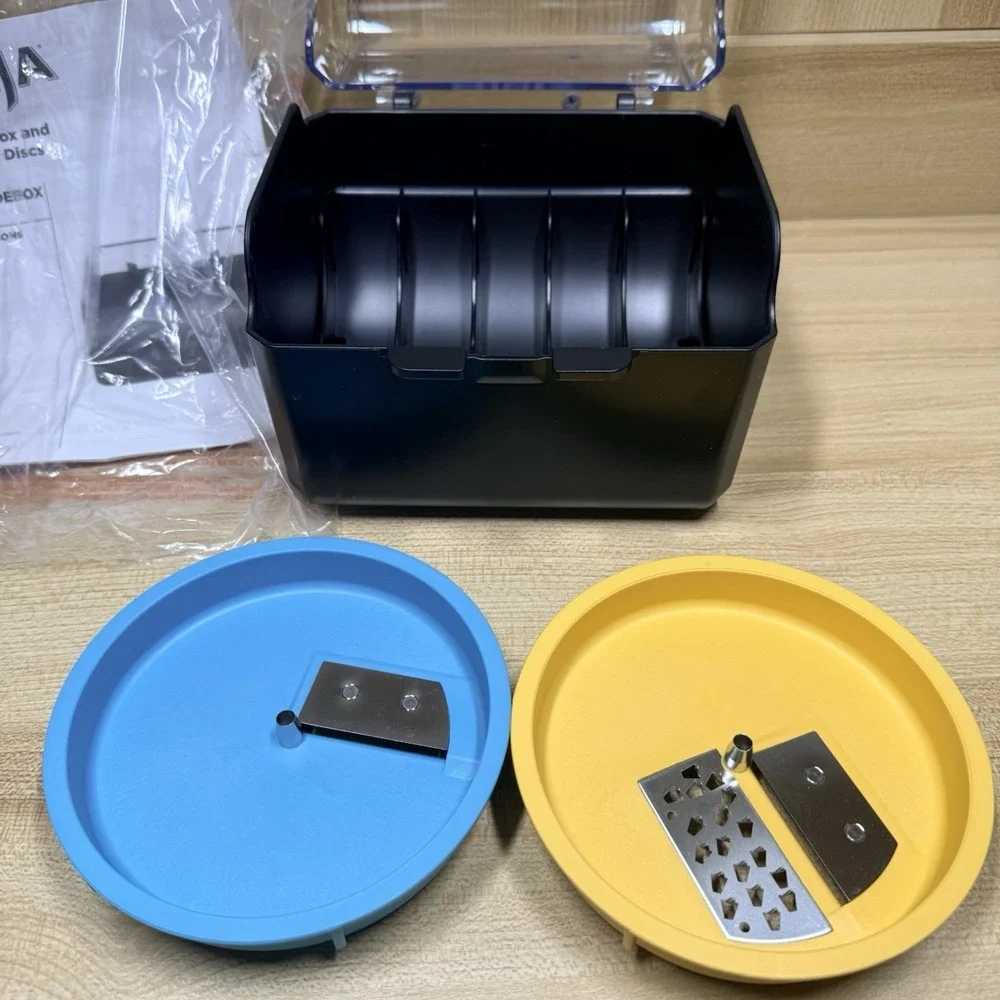 Ninja Processor Storage Box & 2 Spiralizer Discs Intelli-Sense CT680W